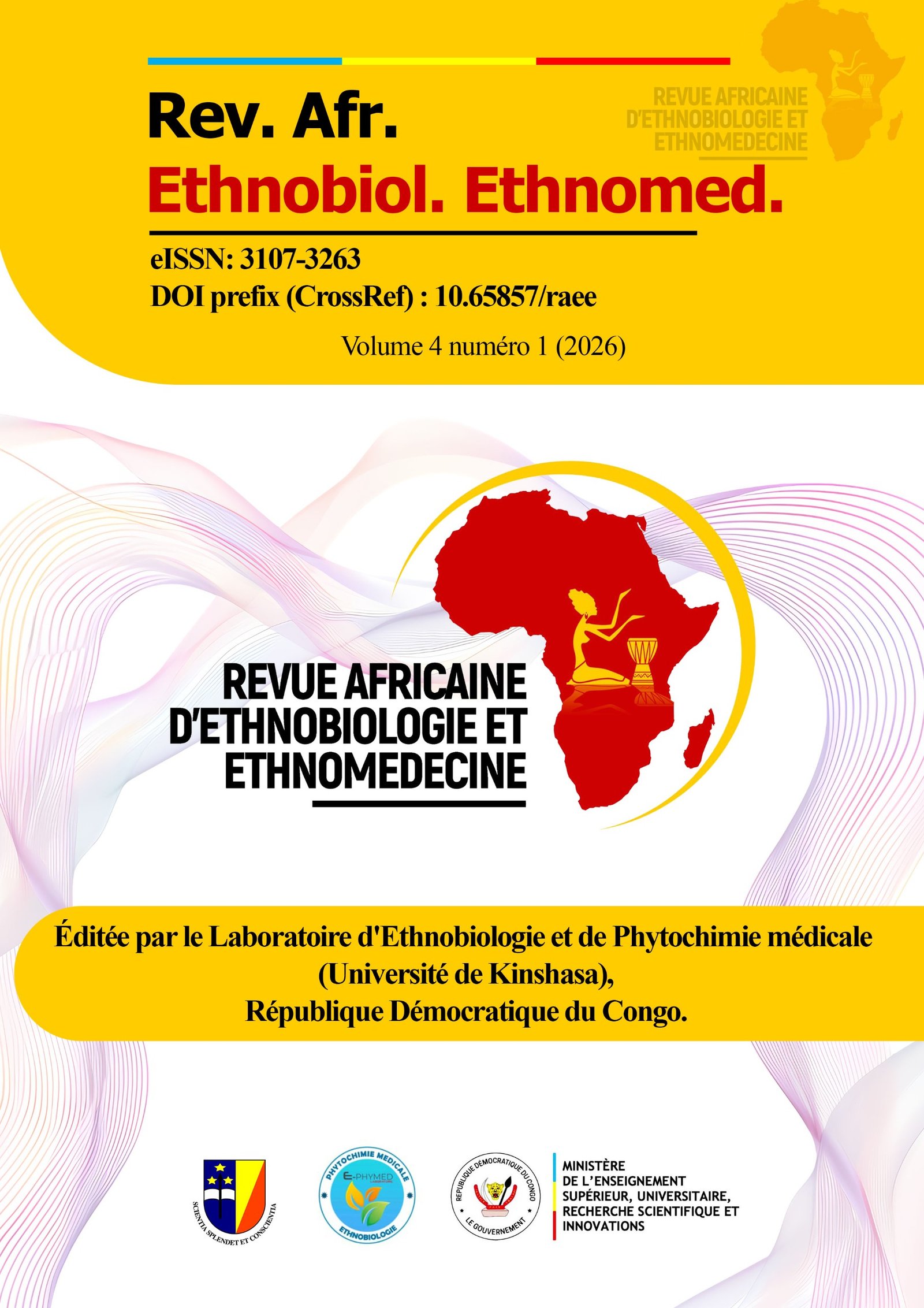 					Afficher Vol. 4 No 1 (2026): Revue Africaine d'Ethnobiologie et d'Ethnomédecine
				